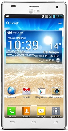 Смартфон LG Optimus 4X HD P880 White - Коряжма