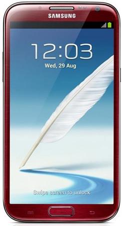 Смартфон Samsung Galaxy Note 2 GT-N7100 Red - Коряжма