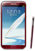 Смартфон Samsung Samsung Смартфон Samsung Galaxy Note II GT-N7100 16Gb красный - Коряжма